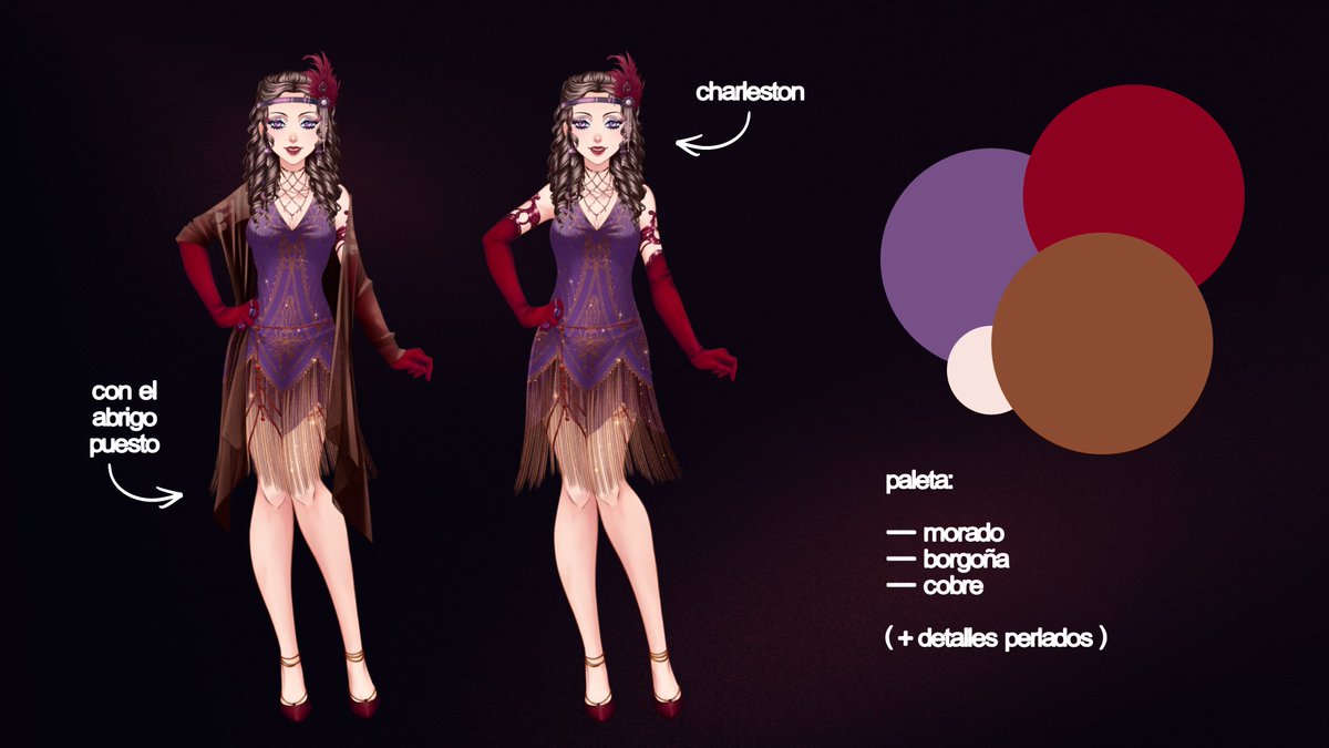 thecmachinee's tweet photo. i tried my best, espero que te gusten :33 pensé que se vería linda en un outfit de charleston https://t.co/Y0l8eX2WnJ