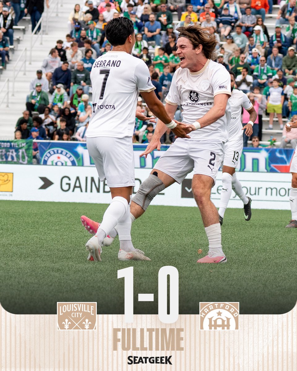 loucityfc's tweet photo. CHAMPS! The Prinx Tires USL Cup is coming home to Louisville ⚜️
️
@Seatgeek | #HFDvLOU https://t.co/ouStml42uM