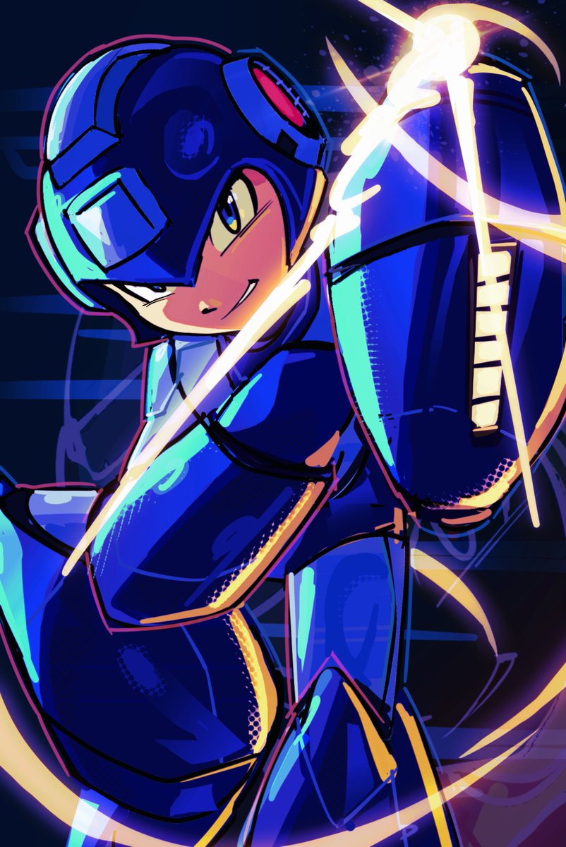 spacedawgspace's tweet photo. older megaman dual override doodle https://t.co/ila2VzJIm4
