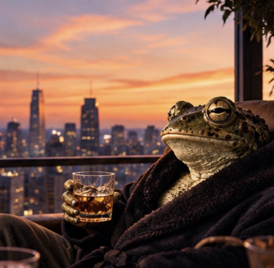 ghostwizardo's tweet photo. Unbothered 🐸

$FRONG https://t.co/h4JlQlBD2g