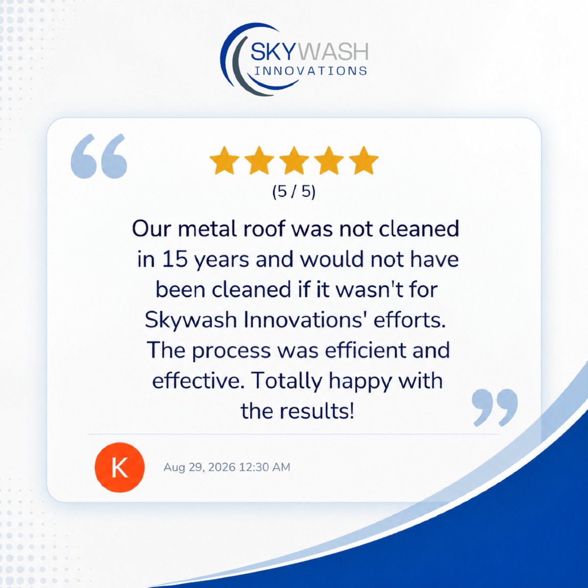 SkyWashTeam's tweet photo. Another reason we love what we do. 💙
Ready to give your home the refresh it deserves?

📞 703-755-0865
🌐 https://t.co/bEXXgtdLe9

#SkyWashInnovations #ExteriorCleaning #HomeMaintenance https://t.co/y4FPaEOvYO
