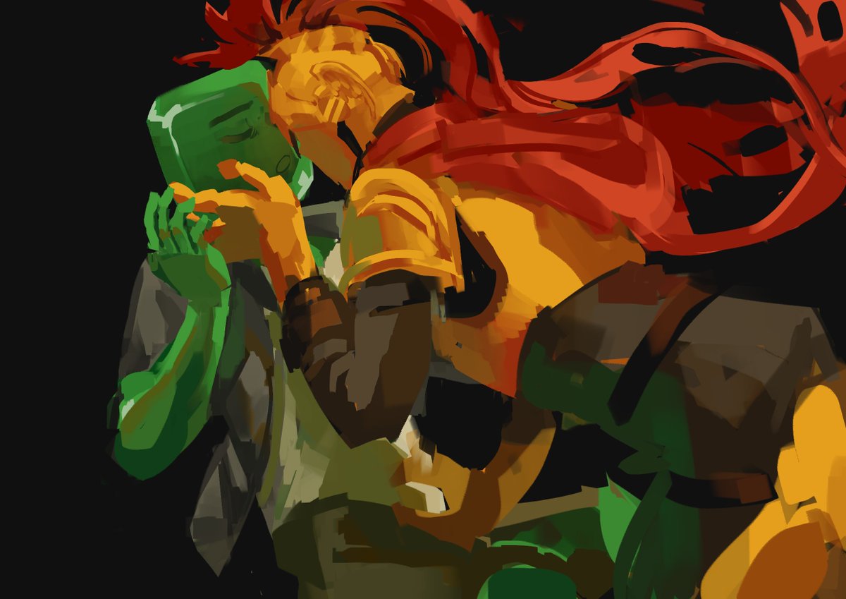 Golub_So_Stajem's tweet photo. Your eyes can deceive you.

#sfawtde
#Avery
#D3lord3
#kinginyellow 
#slimeknight
#slimeking https://t.co/rSX7Hbu5tG