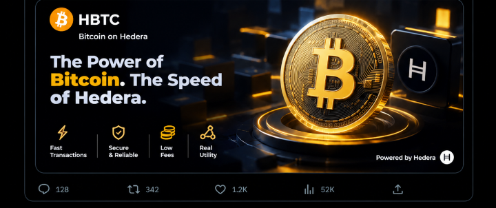 Luxury_Millionz's tweet photo. HBTC is bringing Bitcoin to Hedera! 🚀
Fast. Secure. Low fees. Real utility.
The future of BTC on Hedera is here, and it’s bigger than you think. Get involved and be part of the movement. 💯
#HBTC #BitcoinOnHedera #Web3 #DeFi #Hedera @1096361BTC https://t.co/VLhIve2REy