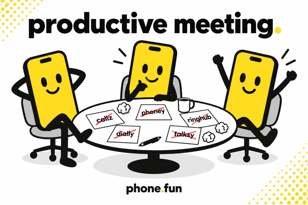 phonedotfun's tweet photo. design team: you
naming committee: you
person who insists the first name was better: also you

launch department: https://t.co/oiGPnOfEyi https://t.co/KuU5xLx6Rf