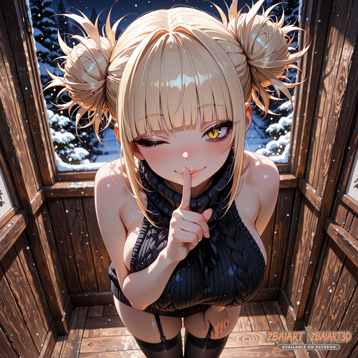 zbaiartdrops's tweet photo. Himiko Toga | My Hero Academia

Snowbound, dressed to kill, and looking far too pleased about it. The full 200+ picture winter-night set is live now. 🩸❄️

#HimikoToga #MyHeroAcademia #MHA #AnimeArt #AIArt https://t.co/mPyRCAzk6s