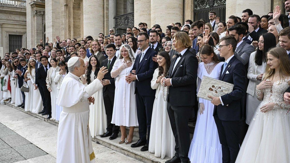 sitsio's tweet photo. Something important begins at the Vatican on Wednesday, and I suspect much of the commentary surrounding it will concentrate on the wrong question.

Ten years after Pope Francis published Amoris laetitia, Pope Leo XIV is bringing the presidents of the world's episcopal conferences and the heads of the Eastern Catholic Churches to Rome for a week-long meeting on marriage and family life. Given the controversies which followed Amoris laetitia, particularly over the pastoral care of divorced and civilly remarried Catholics, it would be easy to assume that Leo is reopening one of the defining theological arguments of the Francis pontificate.

But that is not how the Vatican is presenting this meeting. Fr Giacomo Costa SJ, who is responsible for its methodology, has been quite explicit: this is not a Synod and it is not the continuation of a Synod. Nor, according to those organising it, is the purpose simply to assess or rewrite Amoris laetitia. The question Leo has actually asked is considerably broader: What has the Church learned during the past ten years about proclaiming the Gospel to families, and what must she do next?

Amoris laetitia became so closely associated with the controversy surrounding its eighth chapter that the enormous pastoral crisis lying behind the document can easily disappear from view. Marriage itself is becoming less common in many societies. Young people are increasingly reluctant to marry. Families are fractured by economic pressures, isolation, divorce and a culture which often presents permanent commitment as something constricting rather than liberating.

Meanwhile, the Church can sometimes behave as though marriage preparation consists of getting a couple successfully through the church doors on their wedding day. Pope Leo appears interested in something much more ambitious. In March, when he announced this meeting, he wrote that the Church must renew and deepen her commitment to family life so that those called to marriage can fully live their conjugal love in Christ and young people might once again be attracted to “the beauty of the vocation to marriage.”

At today's Angelus he returned to the subject, describing families as “a sign of hope and an inestimable treasure for the Church and for society.”
That language interests me because it changes the emphasis from managing irregular situations to recovering the positive Christian vision of marriage itself. The preparatory material asks how young people can discover marriage as a vocation, how couples can be accompanied through the first years of married life, how families in difficulty can be supported, how faith can be transmitted between generations and, perhaps most importantly, how families can cease to be treated merely as recipients of pastoral care and become active participants in the Church's mission.

That last point may prove particularly significant.

For decades we have spoken about “family ministry” as though the family were another constituency to be administered alongside youth ministry, schools, catechesis and social action. But Christianity makes a considerably greater claim for the family.

The domestic Church is one of the principal places where children first encounter prayer, forgiveness, sacrifice, authority, love and the possibility that God exists. Long before most Catholics encounter a theologian or read a papal document, their imagination of Christianity has been shaped by what they witnessed at home. If Catholic families cease to transmit the faith, no diocesan programme will compensate for the loss.

There will certainly be legitimate questions about what emerges from next week's discussions, and given the history surrounding Amoris laetitia, Catholics will understandably watch carefully to see how disputed questions are handled. But it would be unfortunate if those controversies prevented us from noticing the much larger problem Leo appears to be placing before the Church. The crisis is not simply that Catholics disagree about how Amoris laetitia should be interpreted. It is that increasing numbers of people no longer understand why Christian marriage is worth choosing in the first place.

Recovering an answer to that question may prove considerably more important than reopening the arguments of 2016.