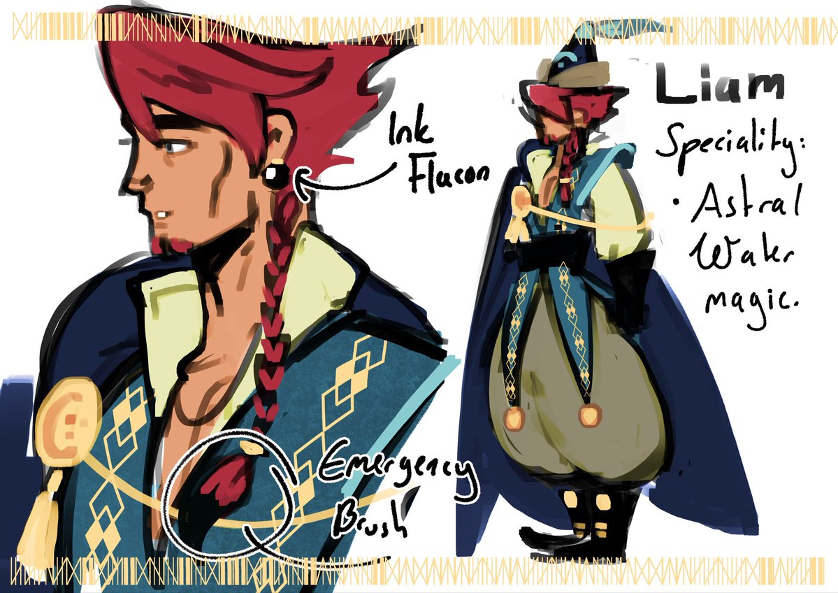 Elf_pixels's tweet photo. My #WHAOc Liam!! 
He is still a Wip bc my FRENS DON‘T WORK ON THEIR OCS AAAA 👁️👁️ https://t.co/tC7sols8vs