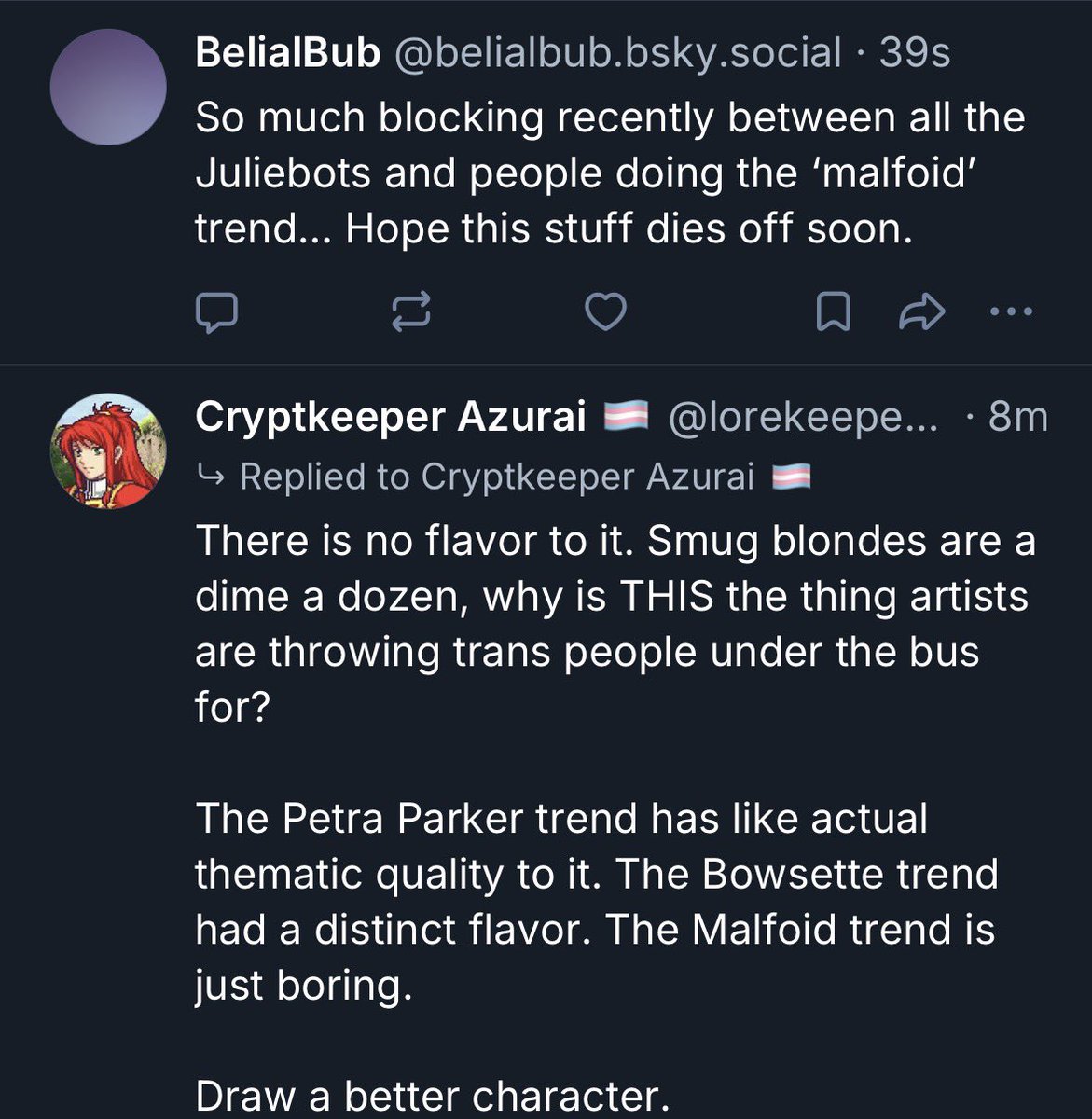 ZeldaZealot's tweet photo. Reminder that by keeping the Malfoid trend alive you are personally annoying the worst people in existence.

Keep it up Patriots https://t.co/wuYjZqds90