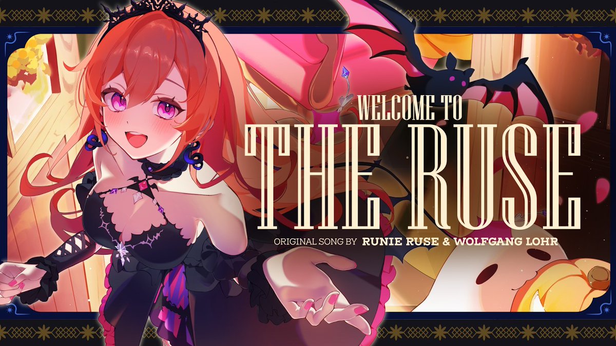 PhaseConnect's tweet photo. 【NEW ORIGINAL SONG】
🎃 Every trick’s become a treat... 🍬

Rise up, Runatics. A new Rusetober anthem has arrived! 
Ruhuhuhu~!

📅 10.04 - 8 PM ET / 5 PM PT
🔗 https://t.co/ycI6l4J38c https://t.co/ouIpSHK3d8
