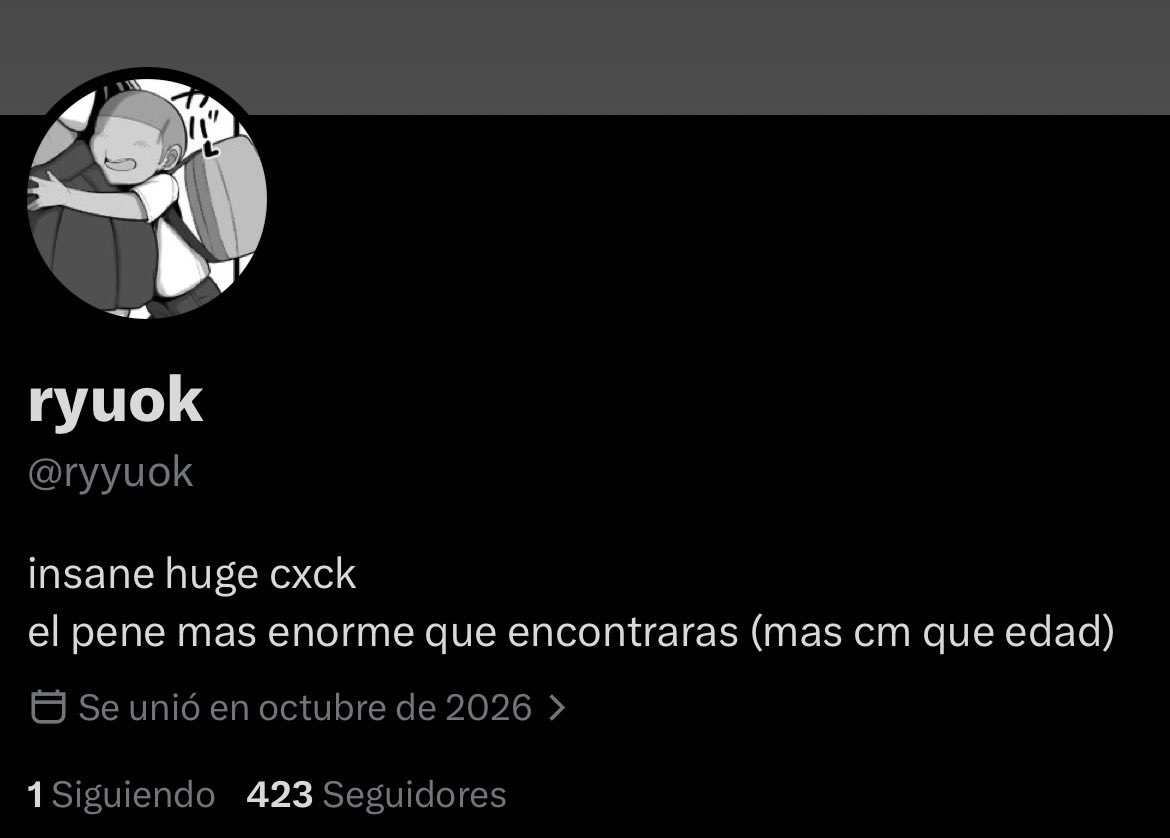 rryuokk's tweet photo. me suspendieron por tener el pene tan grande, pero volvi 🤍 https://t.co/cLiaNXKsfh
