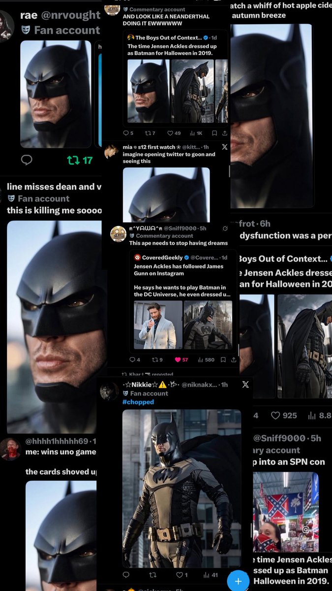 tool_sh3d's tweet photo. my entire tl is that one fucking jensen batman picture holy shit did i die and go to hell https://t.co/pWPGpfqH6m