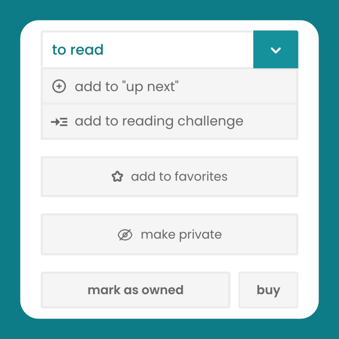 thestorygraph's tweet photo. You can now make any book on your shelves private! 🔒

A private book is visible only to you. Nobody else sees its title, author, or cover.

Your books read, pages, minutes, streaks, and reading goals all include your private books though, so your totals stay accurate. ✨ https://t.co/oQfZJS1NIC