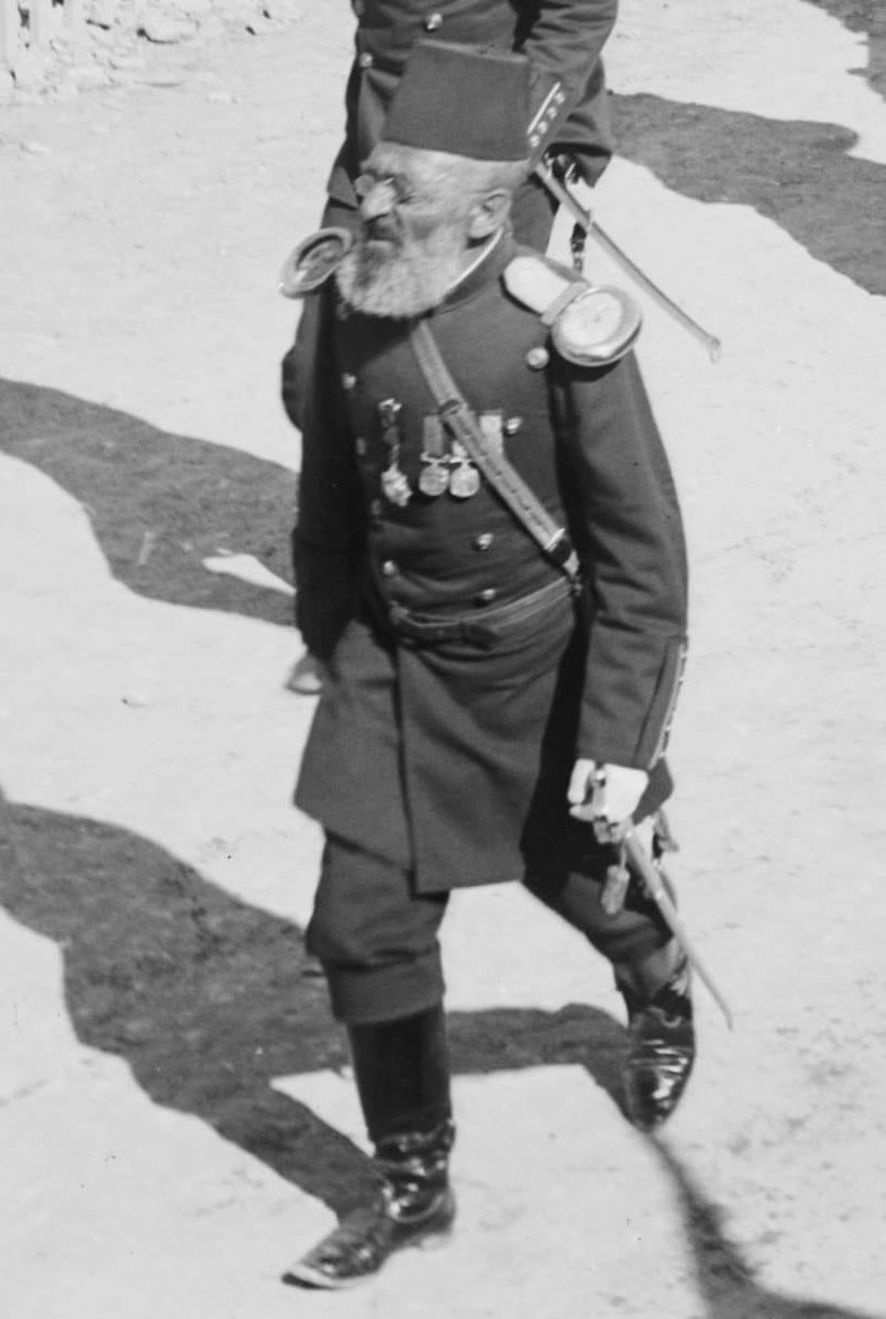 freemonotheist's tweet photo. An Ottoman officer in Jerusalem, Palestine, 1898