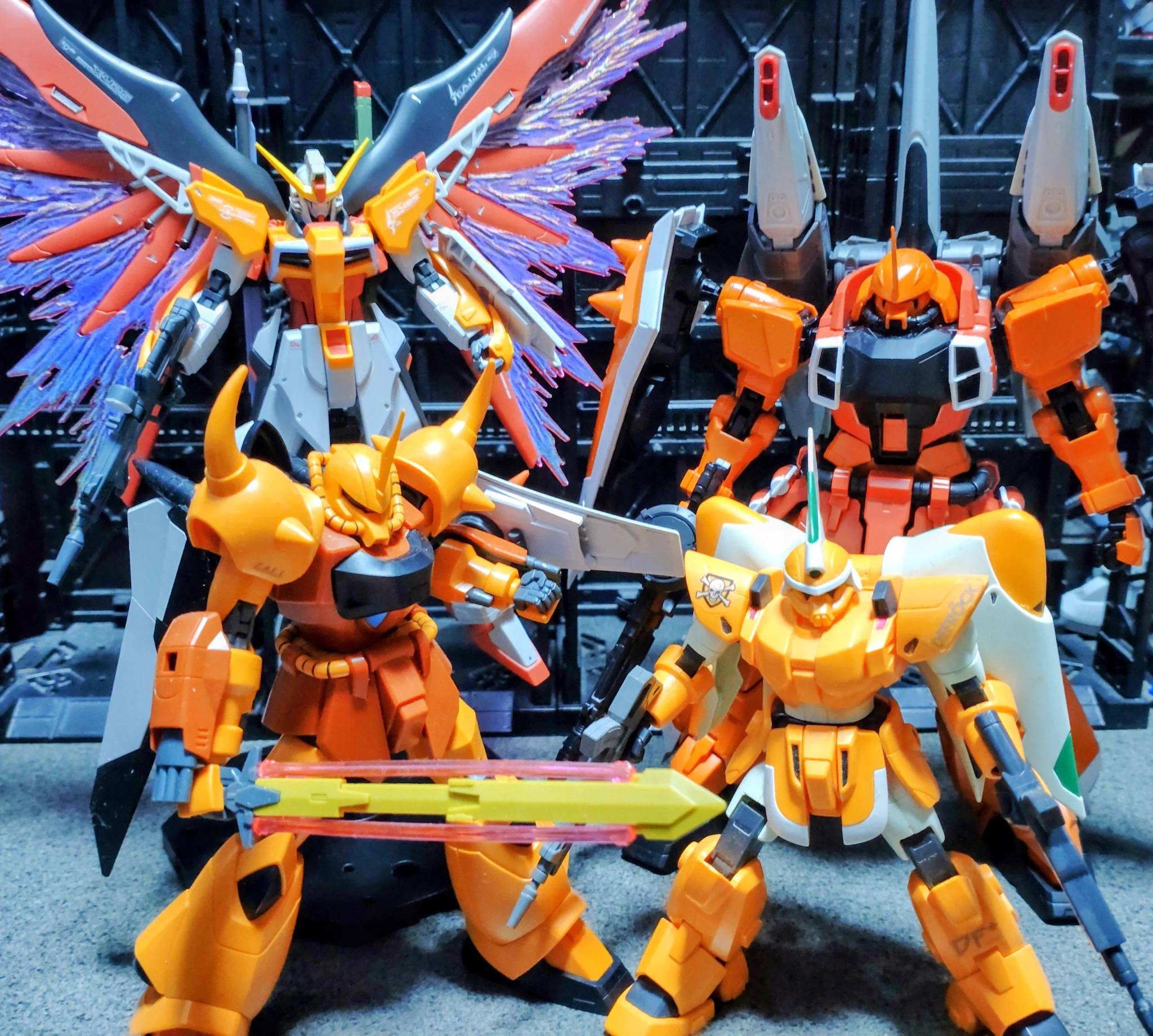 ガンダムSEED ハイネ専用デスティニーガンダム ガンプラ ポスター ミゲル 巴 on X: 