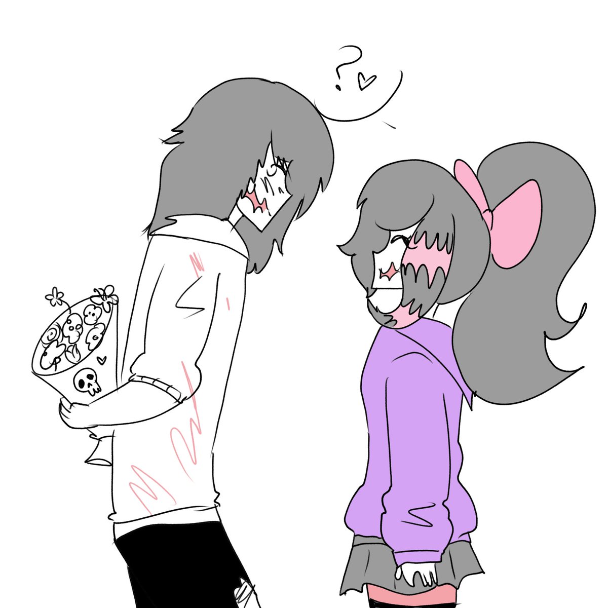 bl00dybowz's tweet photo. Nervous confessions
-
#jeffthekiller #ninathekiller #ninajeff #ninaxjeff https://t.co/22ZuPXcAil
