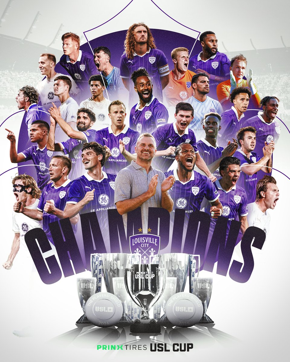 loucityfc's tweet photo. Added the USL Cup to our trophy case 🏆 https://t.co/3lnGrcWgBP