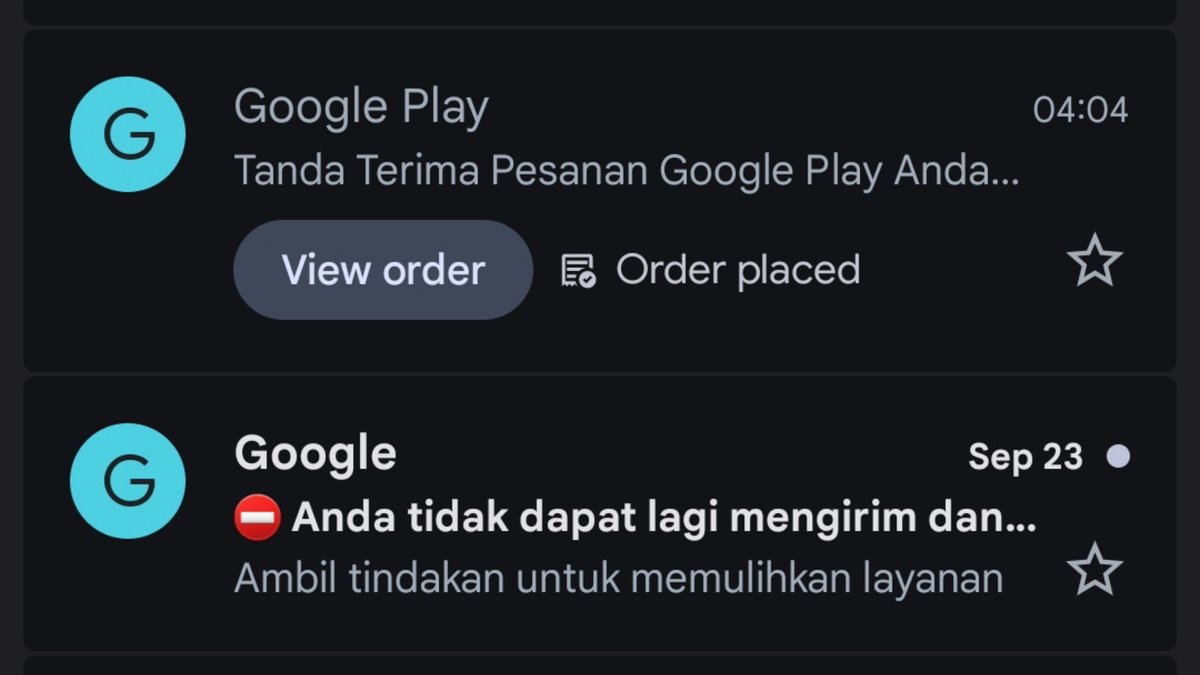 catbbinya's tweet photo. akhirnya gmail ak bisa jalan lagi 😭😭😭 https://t.co/WobfoCzJi2