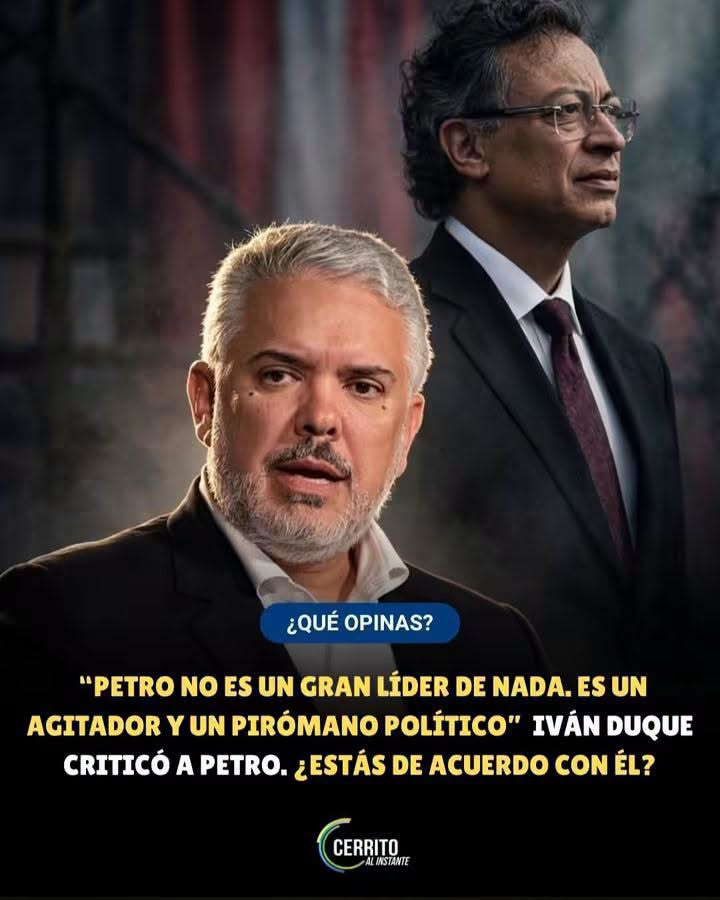Mariano_OspinaP's tweet photo. ¿Estas de acuerdo con Duque? https://t.co/EVu7NMSkeW
