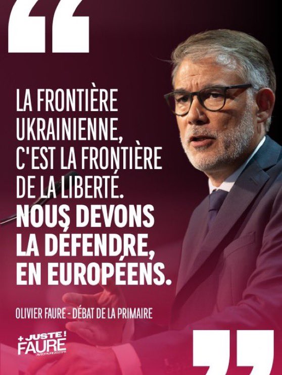isabelle_rocca's tweet photo. Merci @faureolivier de le rappeler avec force et détermination : oui nous devons donner à l’Ukraine les moyens de défendre la souveraineté et la liberté !
Il en va de l’avenir de l’Europe.

#AvecFaure2027 https://t.co/TNNMFUUv72