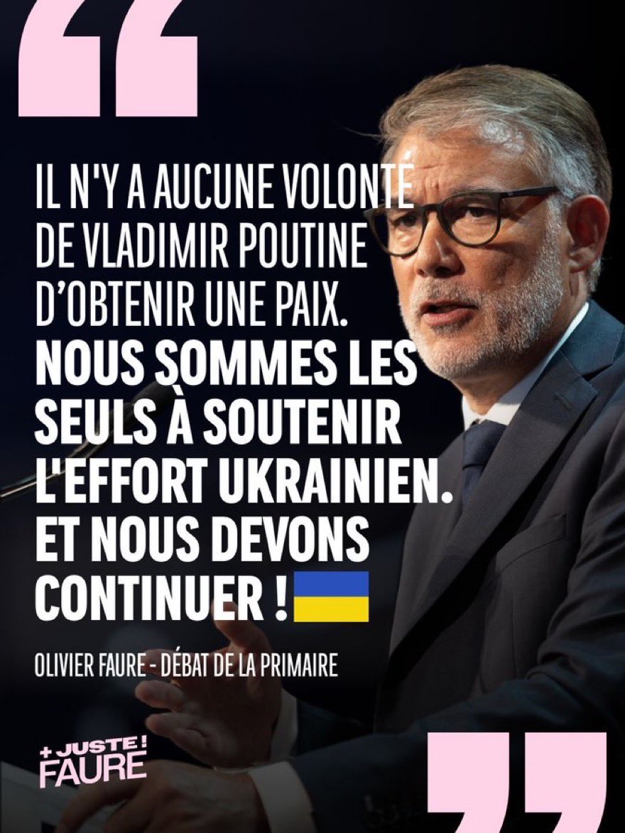 isabelle_rocca's tweet photo. Merci @faureolivier de le rappeler avec force et détermination : oui nous devons donner à l’Ukraine les moyens de défendre la souveraineté et la liberté !
Il en va de l’avenir de l’Europe.

#AvecFaure2027 https://t.co/TNNMFUUv72