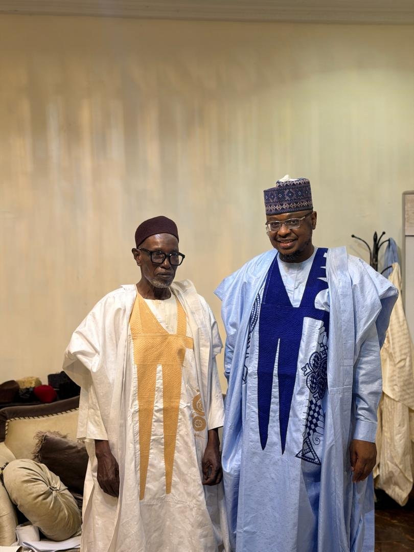 ProfIsaPantami's tweet photo. Professor Isa Ali Ibrahim Pantami  (Majidadin Daular Usmaniyya) met with the Chairman of Gombe Local Government Stakeholders, Alhaji Audi Adamu, a former Special Adviser on MDGs and former Chairman of Gombe Local Government Council.

The meeting, held at Alhaji Audi Adamu’s residence, focused on important issues.
May Allah continue to guide us to success.