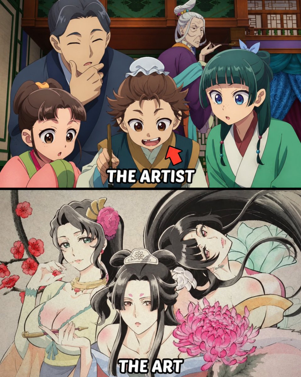 FilmxPoint's tweet photo. Chou-u's art skills are honestly on another level https://t.co/842Dh1guIm