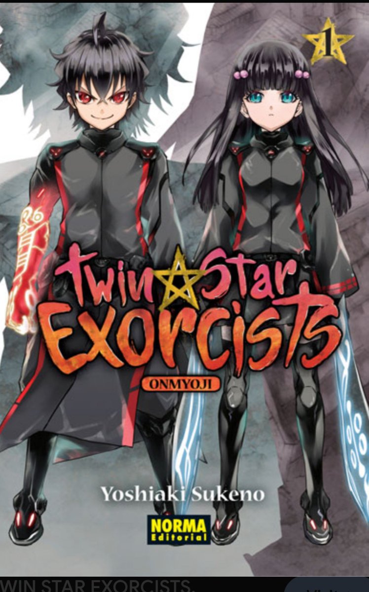 8Zekai's tweet photo. @StepRed2 my recumndation is twin star exorcist they are enemy in genaral but they do hate each other to the bone at first 
and whats more the manga is finished also
FYI:do not watch the anime version of this manga plz you will thank me latter for it https://t.co/BuQuB49yr7