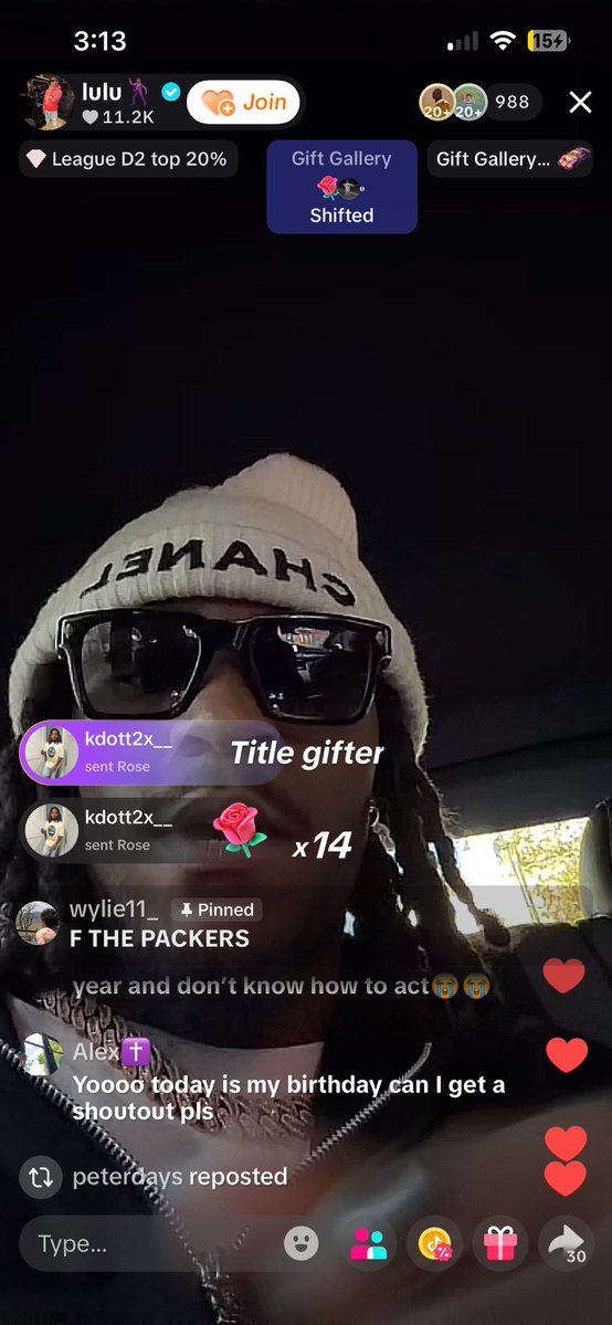 goaton5's tweet photo. Luthers pinned comment on his TikTok live😂😂😂 https://t.co/7ZksgDeONP
