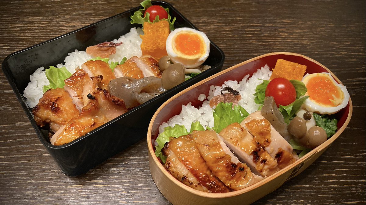 momompa1's tweet photo. おはようございます☁️

鶏テリ弁

1208 https://t.co/D6XO49o0Ri