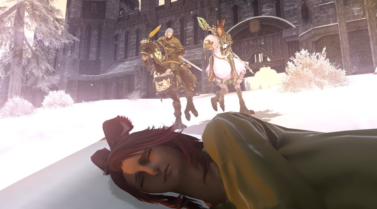 AurelioSym's tweet photo. Woltober day 4 : Dream
Beautiful memories can haunt one too..
#Esme #Haurchefaunt #Chocobo #FFXIV #Gpose #HW #WOL #OCㅤㅤ https://t.co/EW48yHjOVf