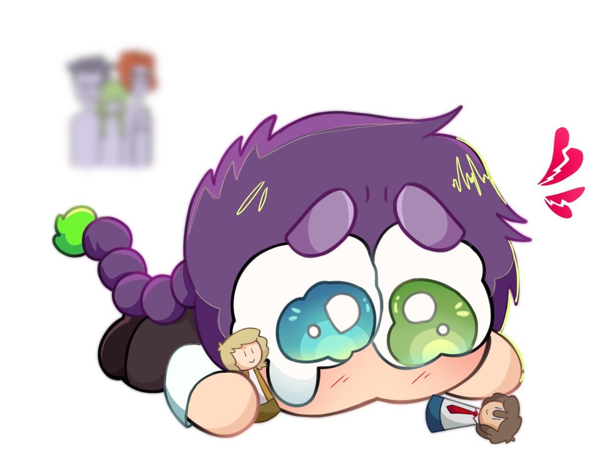 z____idk's tweet photo. Ninguno de sus crush's le dieron bolilla
🤣🫵

Día 4; "Ternura" 💜
#fnafhstober2026 #fhs #fnafhs https://t.co/Rec95ohawr