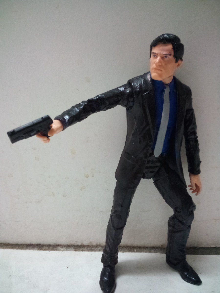 ShadowWorld19's tweet photo. Finished another Shadow World custom the other day. This time it's Israel's elite secret agent: Abner Cohen codename: HOPLITE! #ShadowWorld #RobertFisher #kitbashing https://t.co/5WvuGLKYV3