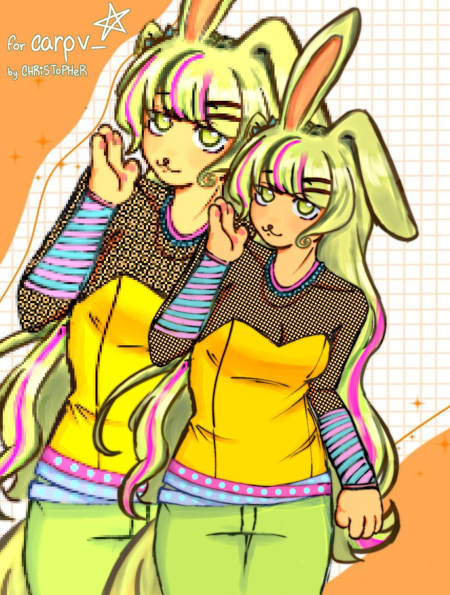 ChrisColochito's tweet photo. Art trade with @carpv_
THANK U SMヽ(●´ε`●)ノ🫶✨️💖
#artrade #artmootsㅤ https://t.co/GU3gxNg5Vg
