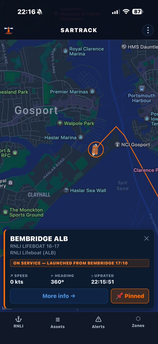 GauciReports's tweet photo. 🚨GOSPORT: RLNI Bembridge &amp; Yarmouth have landed.

Angry locals allow their feelings to be heard with shouts of “Send them back!”  and “Traitors!”

This is another sickening act by the government allowing this to destroy the UK! https://t.co/Mpx1zuDPnt