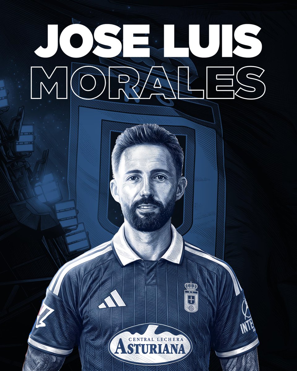 RealOviedo's tweet photo. 👋 ¡Bienvenido, Morales! 🆕⚽  

📲  https://t.co/zqsfjm7Rbt

#AdelanteComandante
#RealOviedo 🔵⚪️ https://t.co/GpHR2UQze6