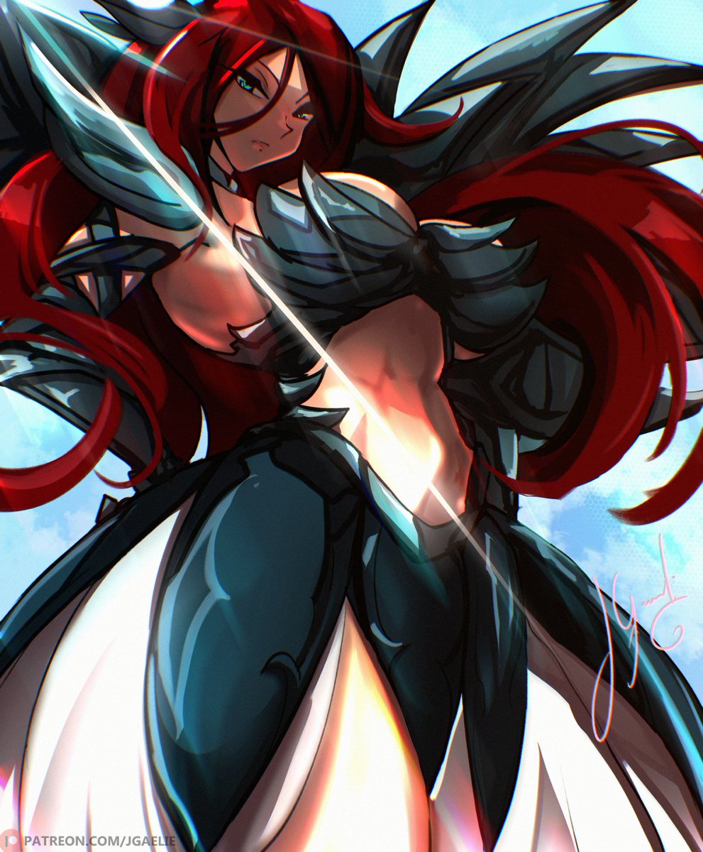 JGaelie's tweet photo. Erza Scarlet,  Fairy Tail
Day 4 arttrober2026
#erza #ErzaScarlet #fairytail #arttrober2026 https://t.co/W0pBC5uDaS