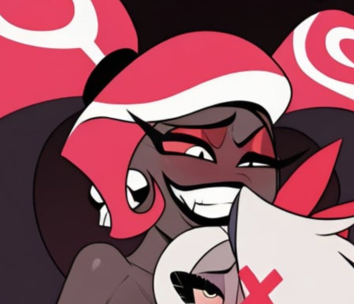 FutaVanny4All's tweet photo. ❤️🖤❤️Sooo. Wonder if anyone would notice their star attraction going missing for a number of events ~ just for them to be found in Vel's tower Covered in different lipstick kisses and marks all over hee body https://t.co/aoyUObDqXA