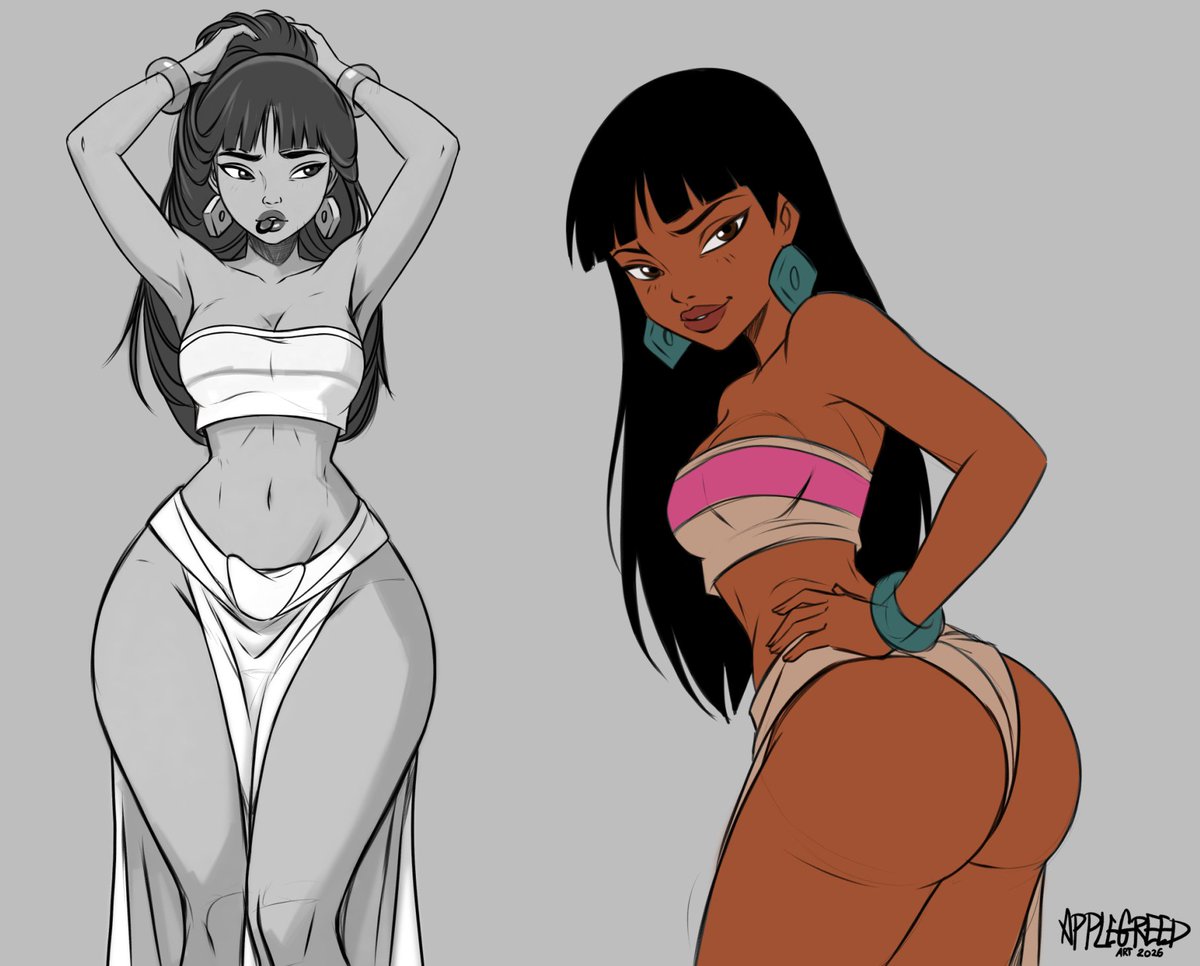 RingoApplegreed's tweet photo. A girl like Chel only comes once a dynasty  (Road to El Dorado 2000) https://t.co/KrQ9vpjTeg