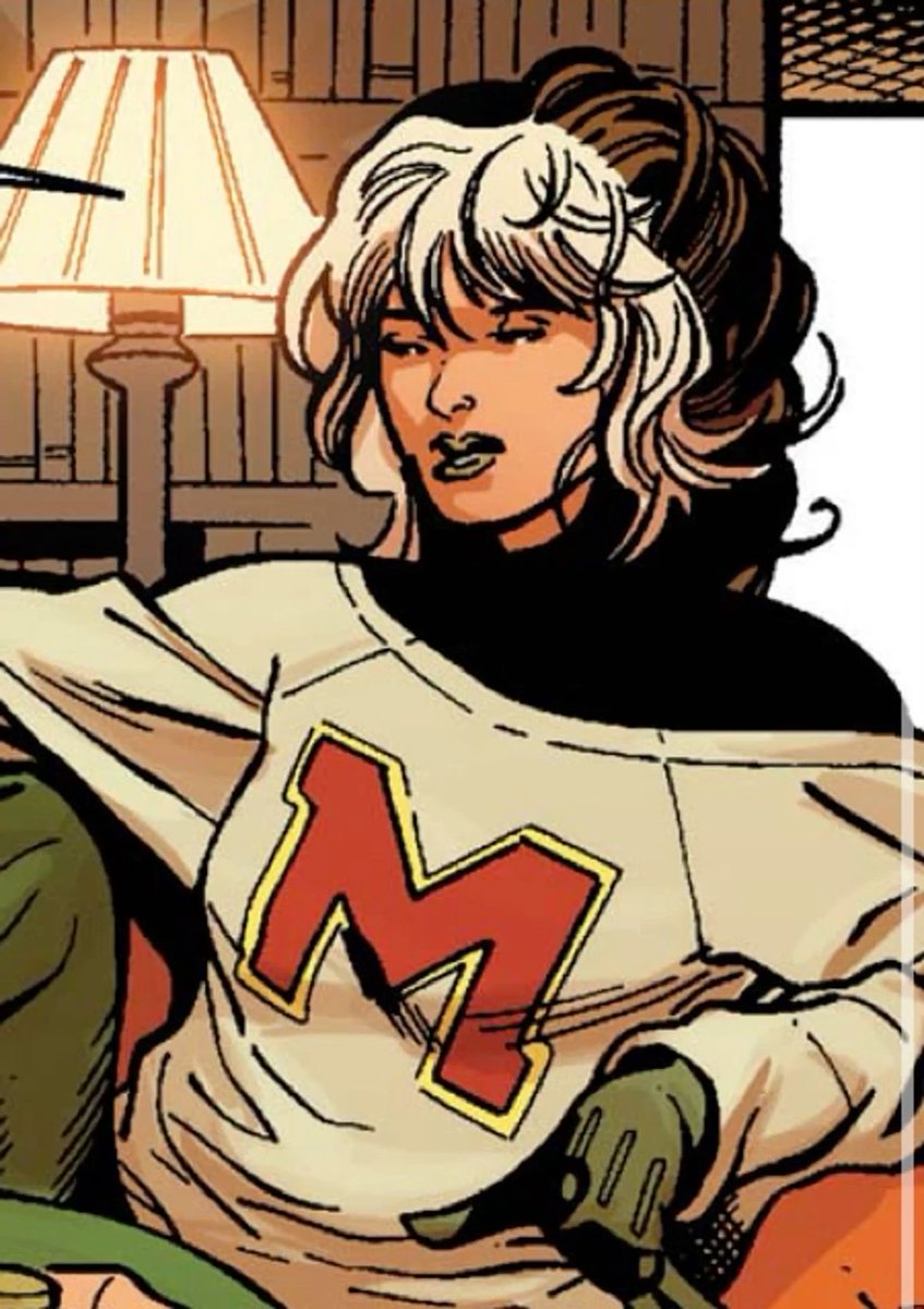Odinsdottir1993's tweet photo. I love when rouge wears clothes over a skin tight costume it’s adorable :) 

Also Everyone whom follows me I’d recommend checking out some of “ old man joe’s “  tweets they post sometime , I’m chill with him 

#Rouge #XMEN https://t.co/skmYRX84cA