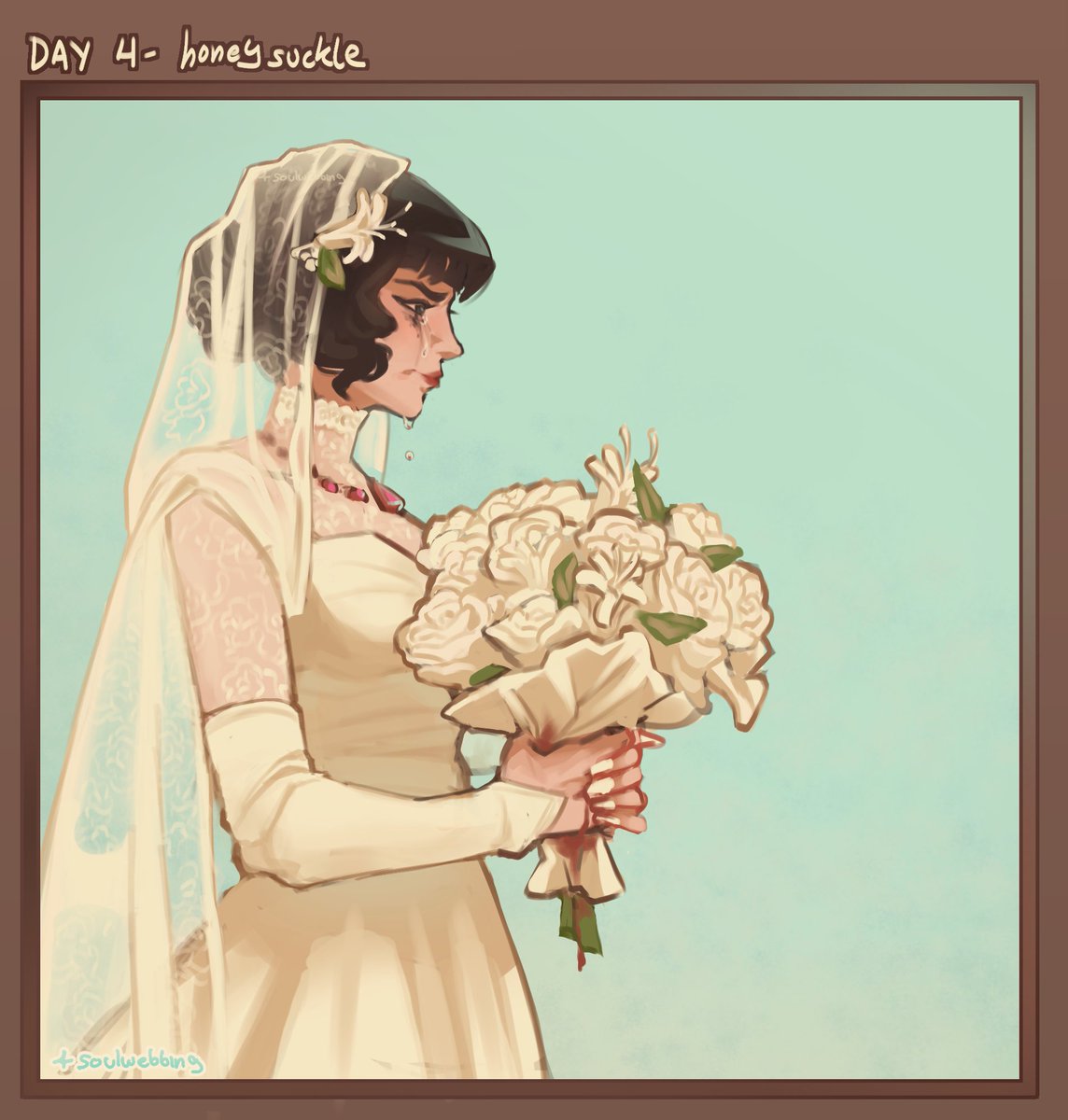 soulwebbing's tweet photo. inktober day 4 - honeysuckle
#deadlock #batcase https://t.co/ON90bs76sY