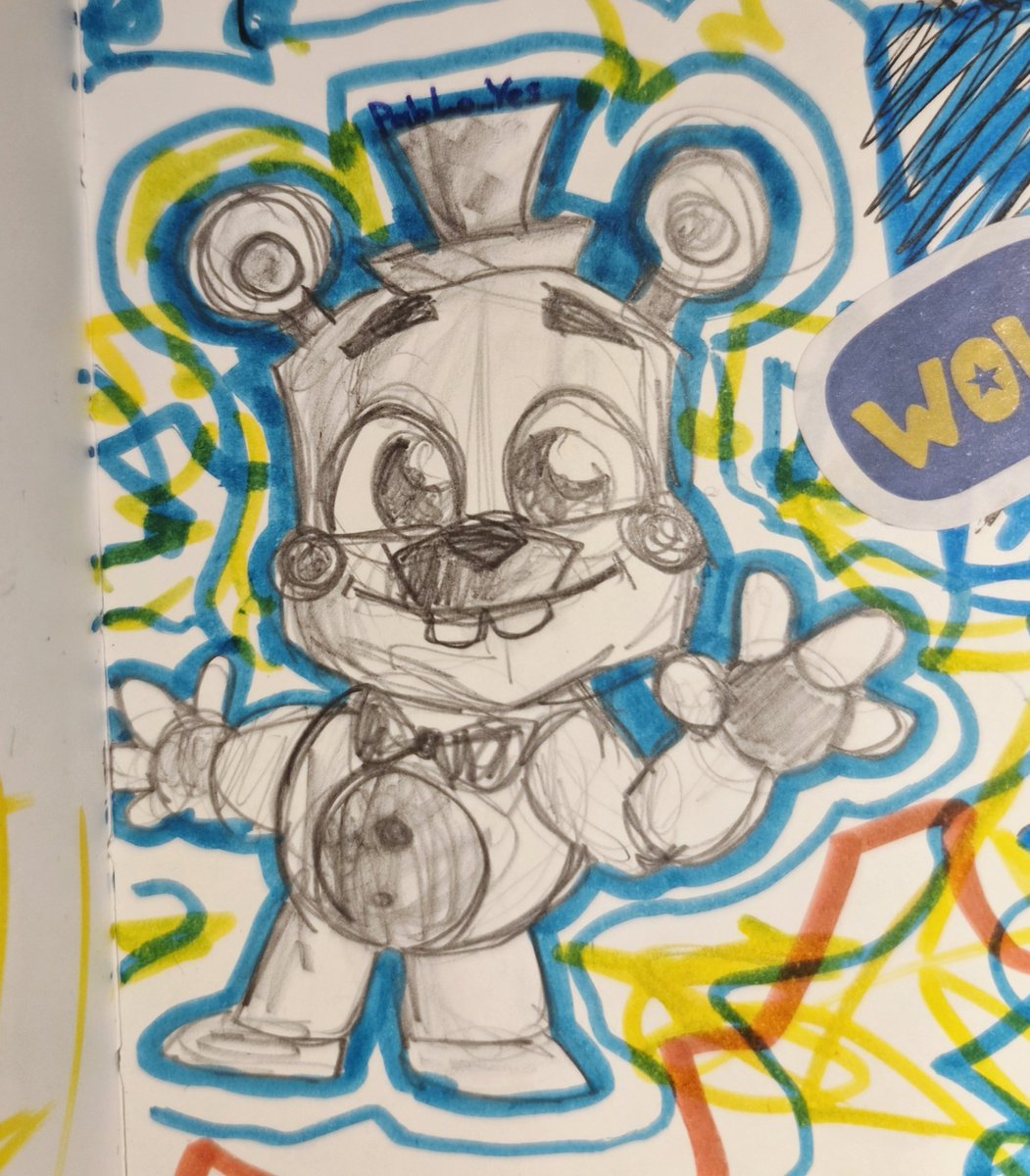 YesPabLoYes's tweet photo. Helpy 😋😋 
#fnafart https://t.co/5yuDOfb13W