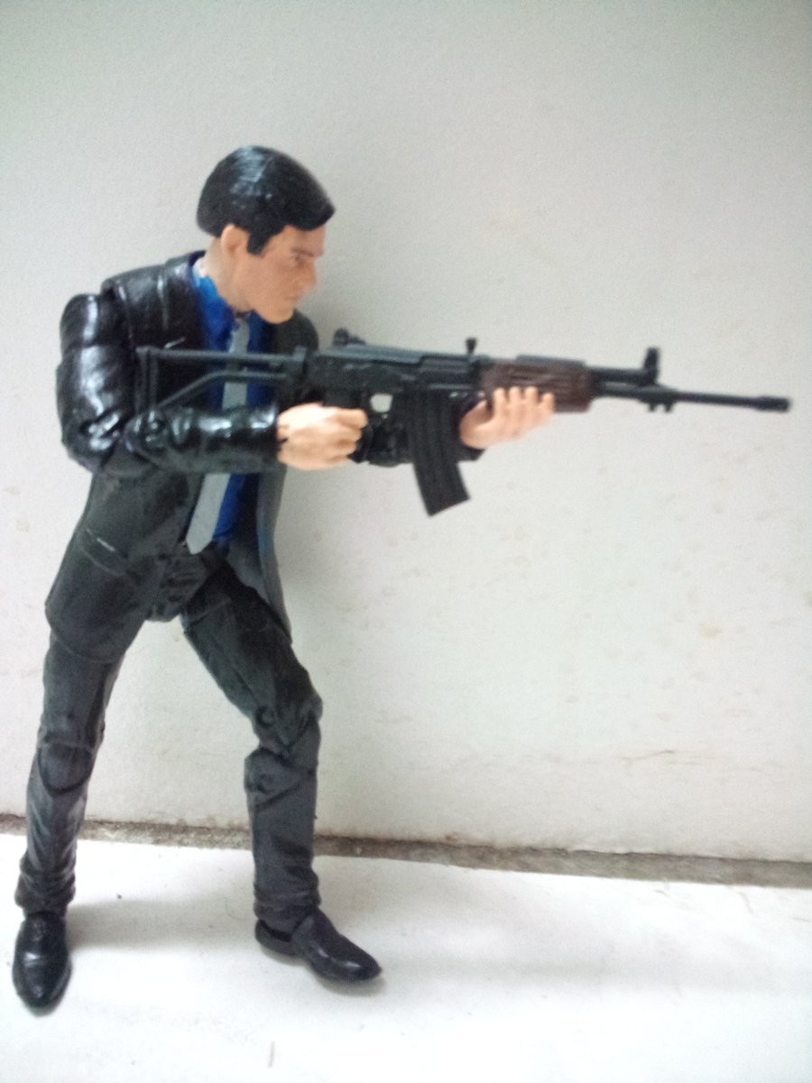 ShadowWorld19's tweet photo. Finished another Shadow World custom the other day. This time it's Israel's elite secret agent: Abner Cohen codename: HOPLITE! #ShadowWorld #RobertFisher #kitbashing https://t.co/5WvuGLKYV3
