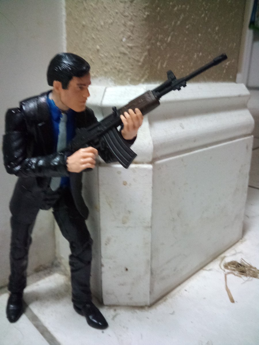 ShadowWorld19's tweet photo. Finished another Shadow World custom the other day. This time it's Israel's elite secret agent: Abner Cohen codename: HOPLITE! #ShadowWorld #RobertFisher #kitbashing https://t.co/5WvuGLKYV3