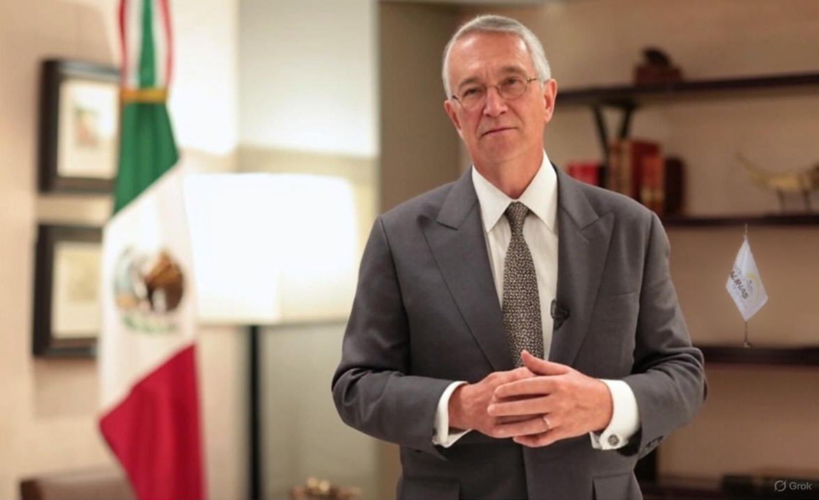 MarkDeReborn11's tweet photo. Don Ricardo Salinas Pliego se relame los bigotes. Sabe que sigue él. Es momento de empresarios. 🇲🇽 https://t.co/HgML62CMZe