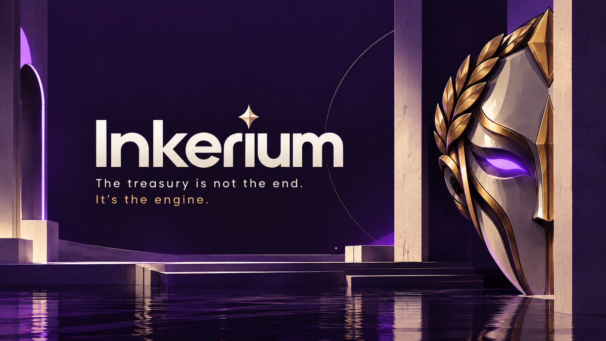 Inkeriumonchain's tweet photo. Treasury-backed protocols were one of DeFi’s earliest monetary experiments.

Inkerium takes the idea somewhere new.

The treasury isn’t the end. It’s the engine. Coming to @inkonchain https://t.co/fvmLa5awtR