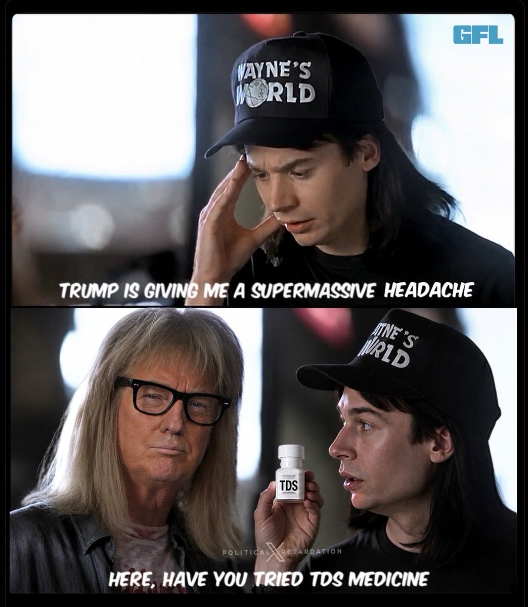iMemeDemocrats's tweet photo. Mike Meyers has a Major case of TDS. https://t.co/fCOgwvl0dO