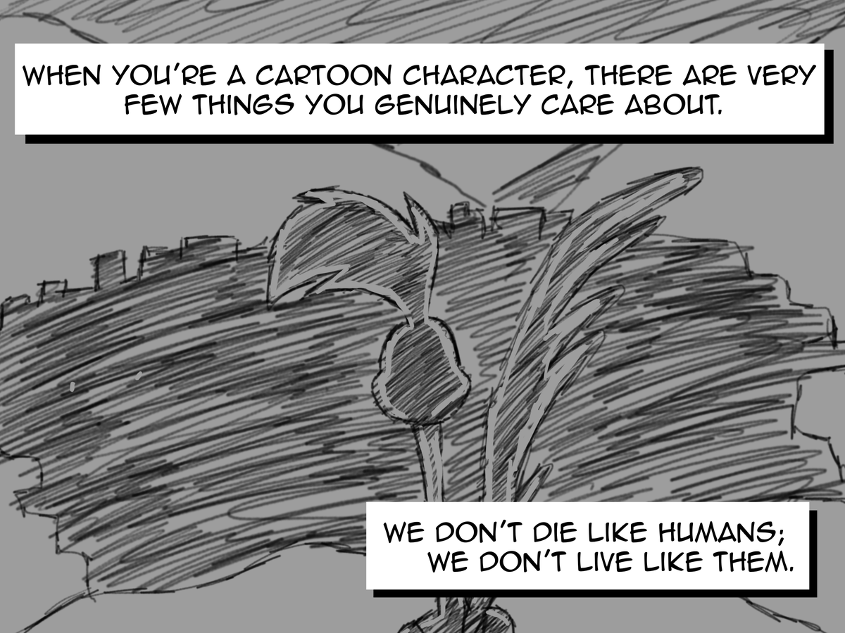 Lunaiely's tweet photo. I saw a lot of people creating comics about this couple, so I figured, “Screw it,” and used stills from the shorts.
It turned out a little sloppy, but that was because I was short on time.
(1/3)
.
.
.
#wileroad #wilerunner #roadrage https://t.co/DCFfRpxWf7