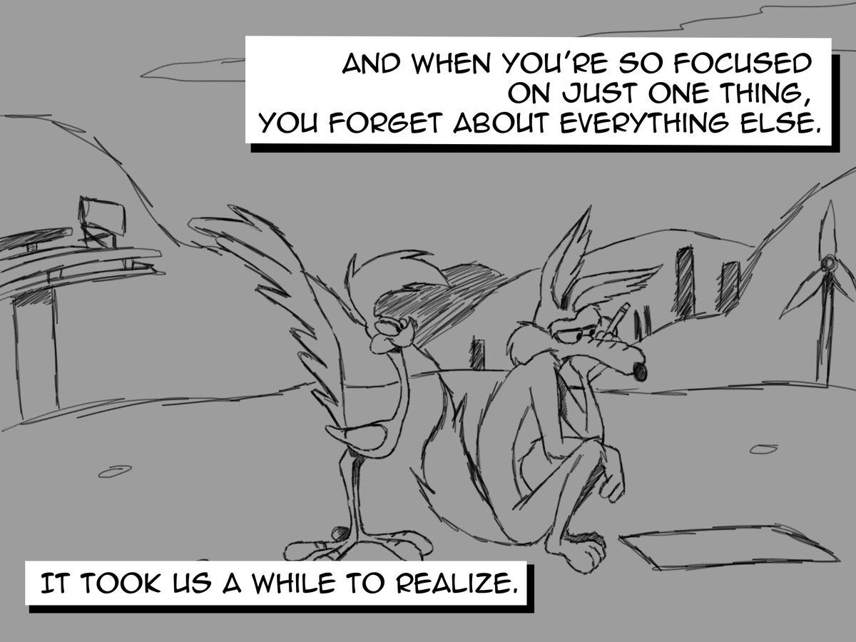 Lunaiely's tweet photo. I saw a lot of people creating comics about this couple, so I figured, “Screw it,” and used stills from the shorts.
It turned out a little sloppy, but that was because I was short on time.
(1/3)
.
.
.
#wileroad #wilerunner #roadrage https://t.co/DCFfRpxWf7