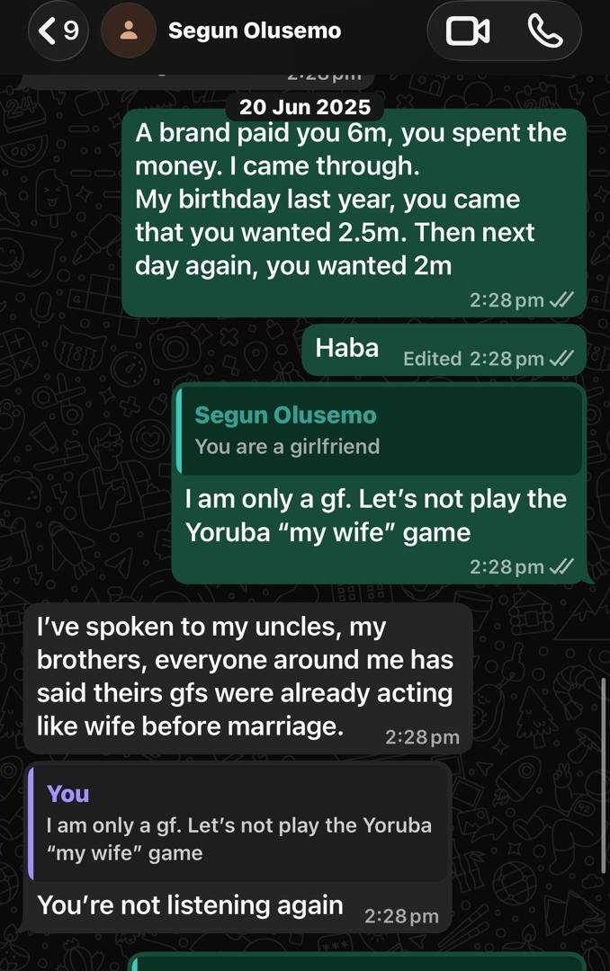zyne1's tweet photo. See how irresponsible that stupid sheggz it. How can you spend brand money without delivering and bella had to bail you out. Useless boy https://t.co/dwF24WdH7L
