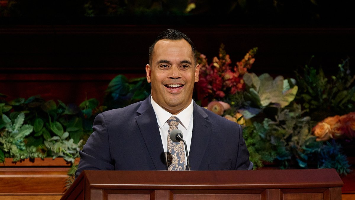 Ch_JesusChrist's tweet photo. "The impact of a gospel teacher is not just the message—it is the love of the messenger."  

—Brother Gabriel W. Reid   
#GeneralConference 

https://t.co/QzAxohZZFS https://t.co/czI4OTUq2U